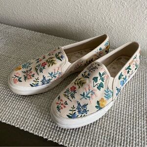 Rifle Paper Co x Keds Embroidered Sneakers
